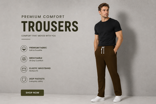 Front Seam Beggy Trouser