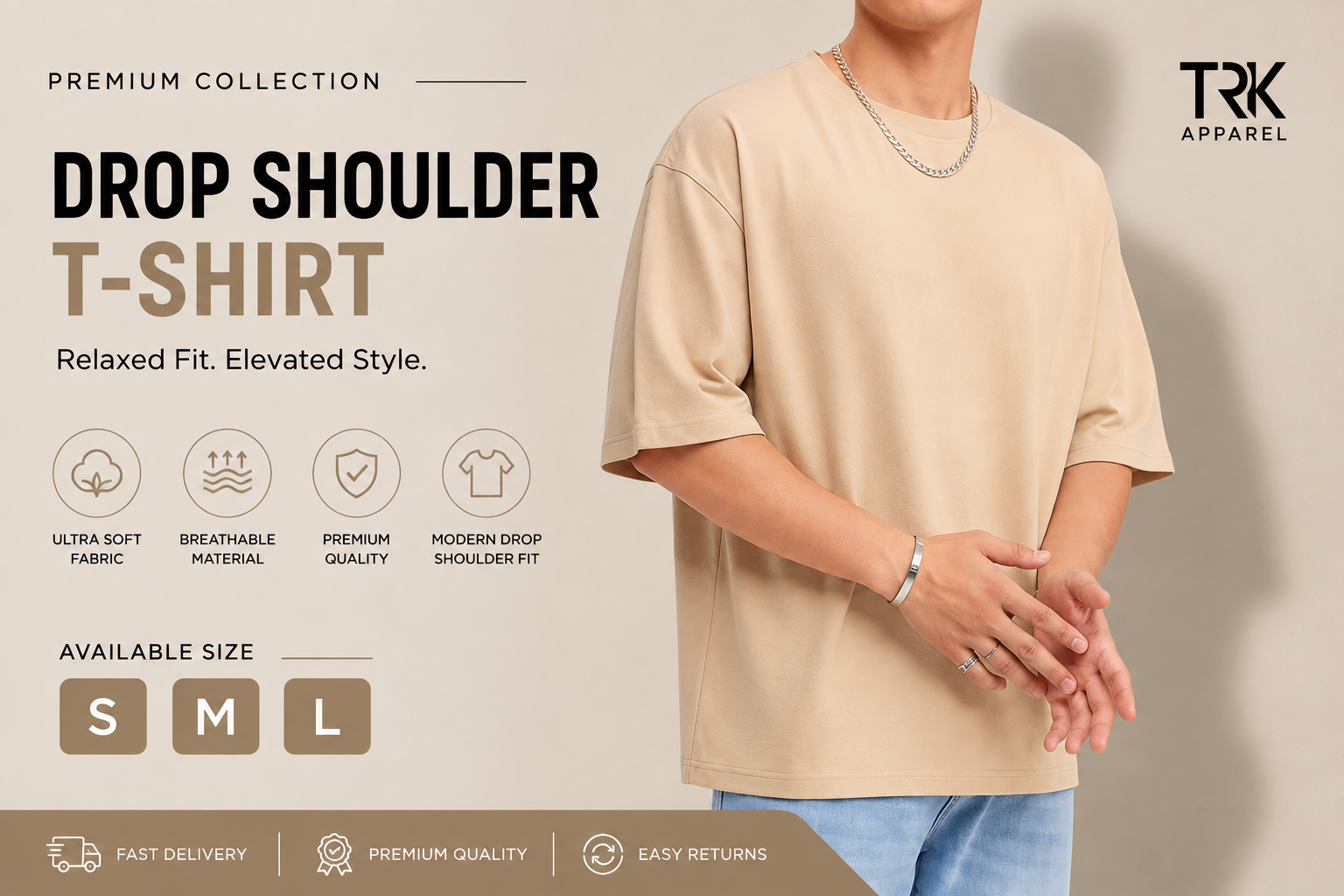 Drop Shoulder T-Shirt