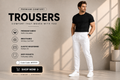 Front Seam Beggy Trouser