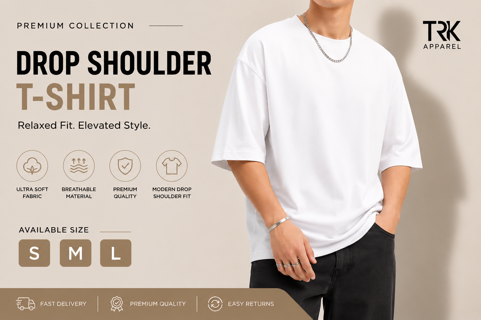 Drop Shoulder T-Shirt